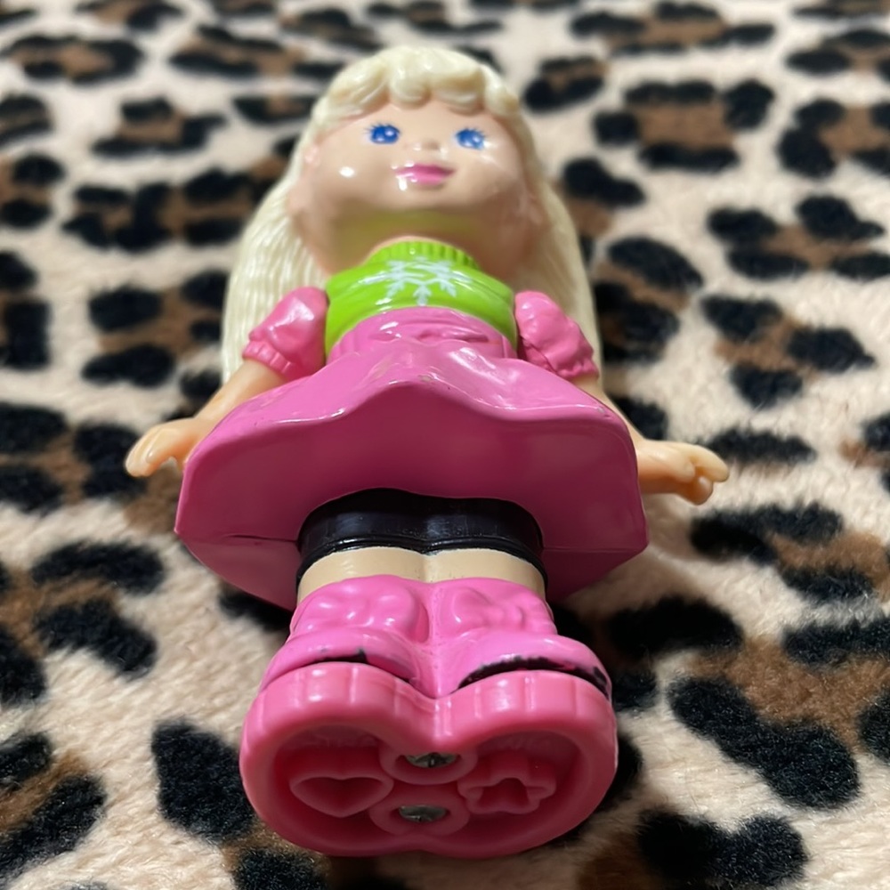 1993 SALLY SECRETS 💕 Vintage McDonalds Happy Meal Toy Doll Blonde 90s Holiday - Picture 12 of 13
